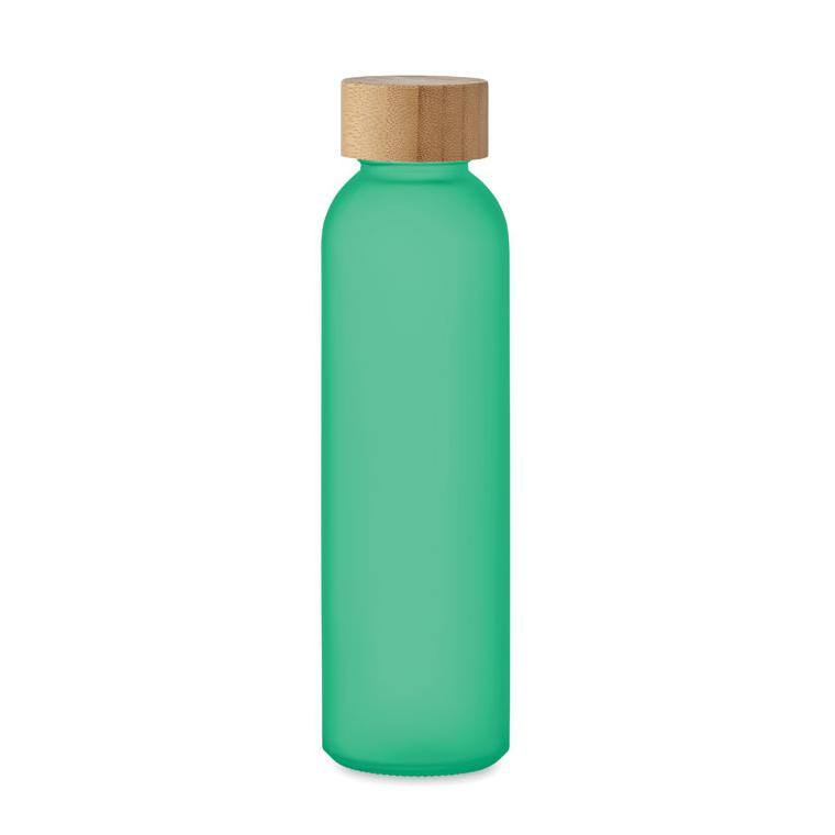 Sticlă mată 500 ml ABE Verde transparent
