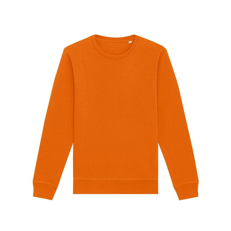 Bluză cu guler rotund Unisex Roller Bright Orange