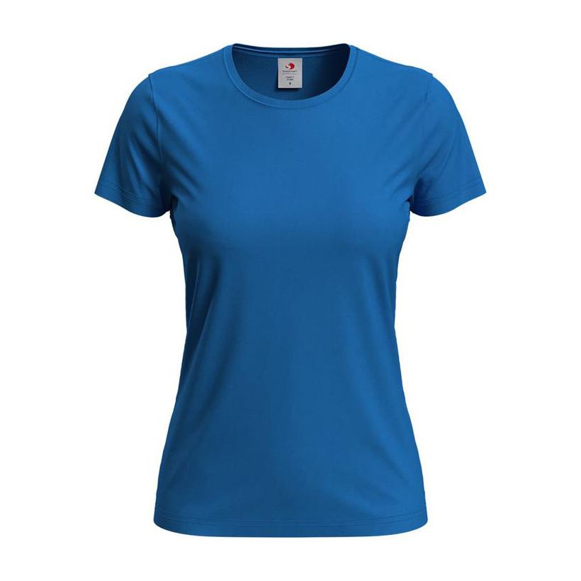 Tricou mânecă scurtă pentru femei Stedman CLASSIC-T FITTED Albastru XXL