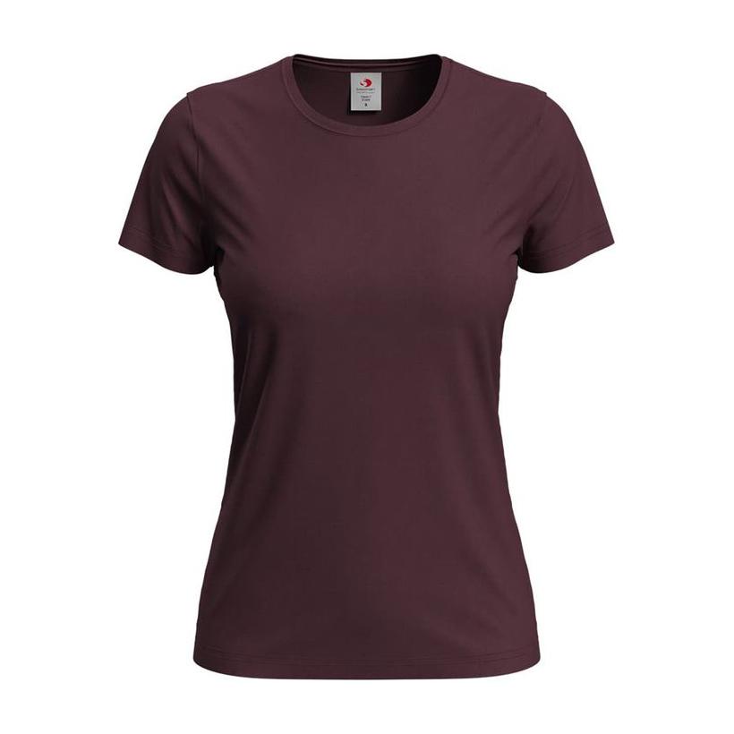 Tricou mânecă scurtă pentru femei Stedman CLASSIC-T FITTED Bordeaux XXL