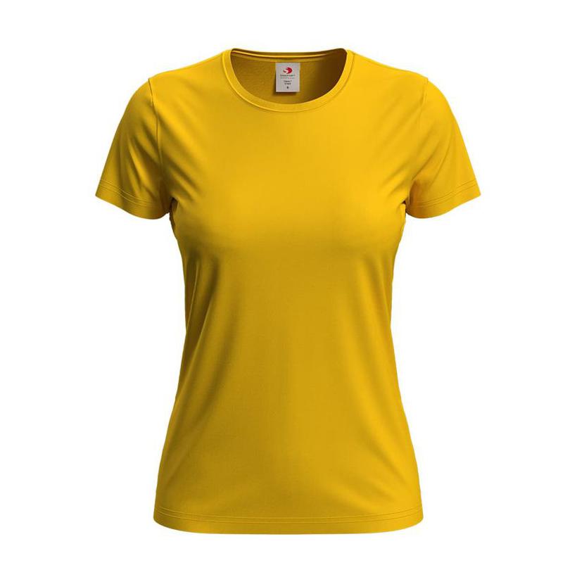 Tricou mânecă scurtă pentru femei Stedman CLASSIC-T FITTED Sunflower Yellow XS