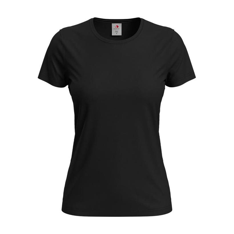 Tricou mânecă scurtă pentru femei Stedman CLASSIC-T FITTED Negru XL