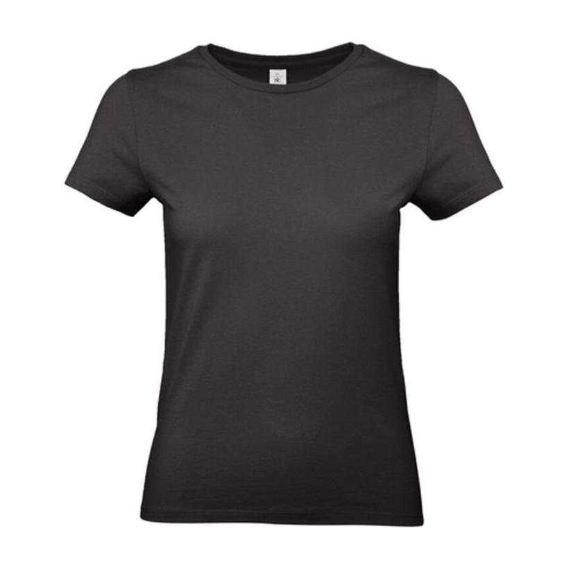 Tricou cu mânecă scurtă pentru femei E190 Negru