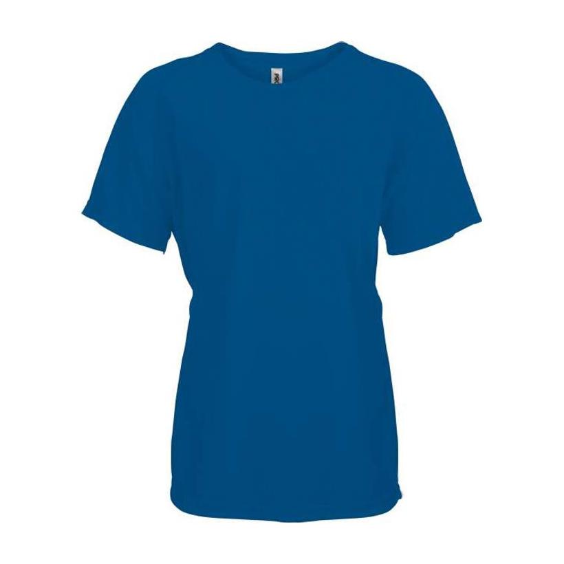 Tricou sport cu mânecă scurtă pentru copii Sporty Royal Blue