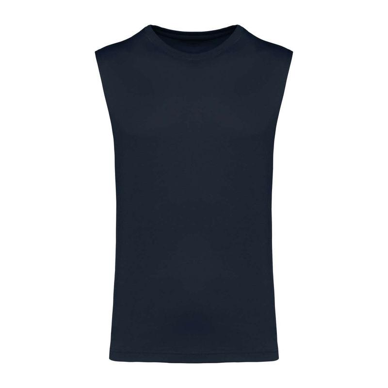 Tricou fără mâneci ecologic pentru bărbați Navy Blue 3XL