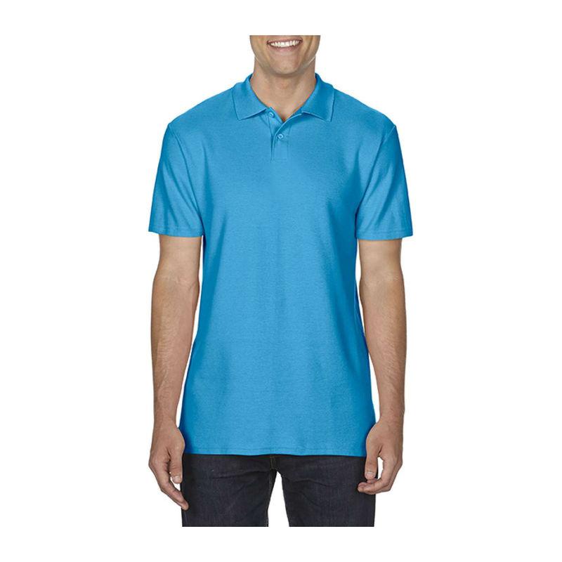 Tricou polo pentru bărbați Gildan Softstyle® Sapphire XXL