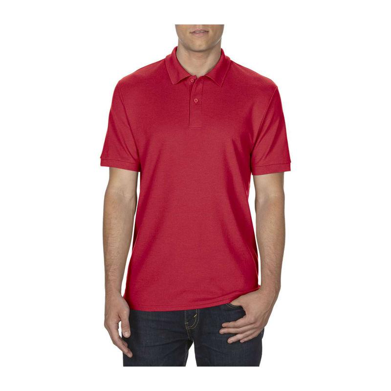 Tricou polo pentru bărbați Gildan DryBlend® Rosu