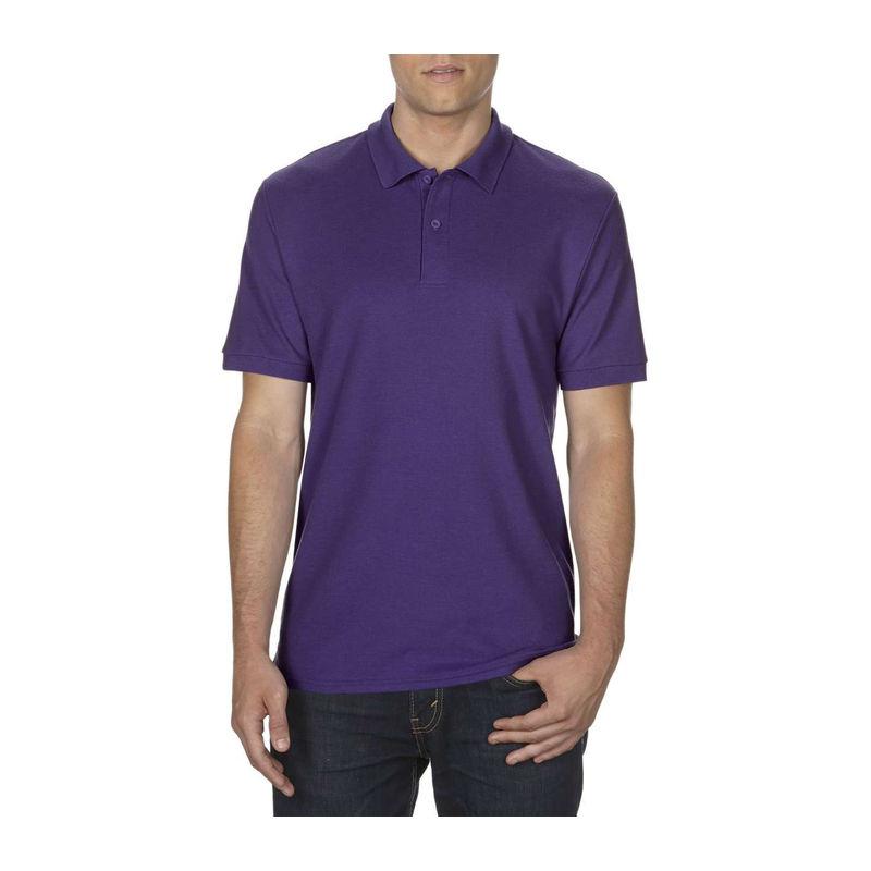 Tricou polo pentru bărbați Gildan DryBlend® Mov XL