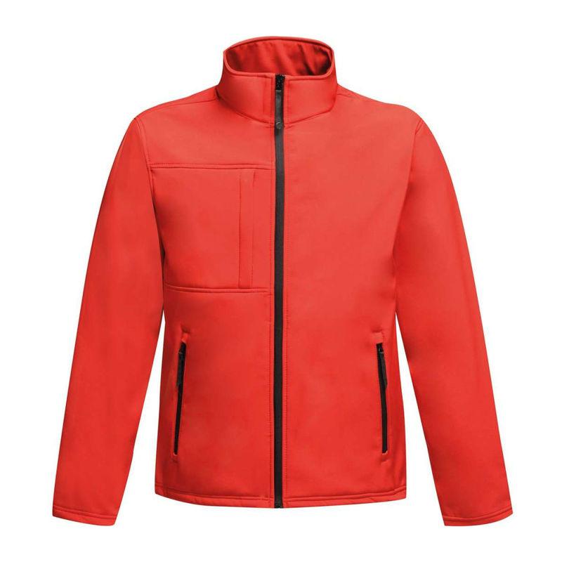 Jachetă pentru femei, membrană cu 3 straturi, Octagon II Classic Red/Black XXL