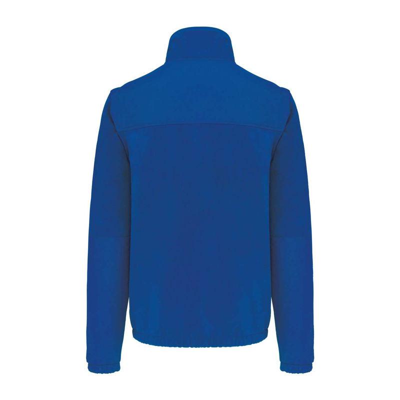 Jachetă de lucru fleece unisex cu mâneci detașabile Albastru 4XL