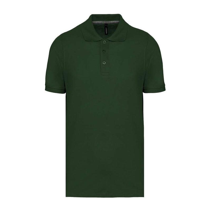 Tricou polo pentru bărbați, uz profesional Verde XXL