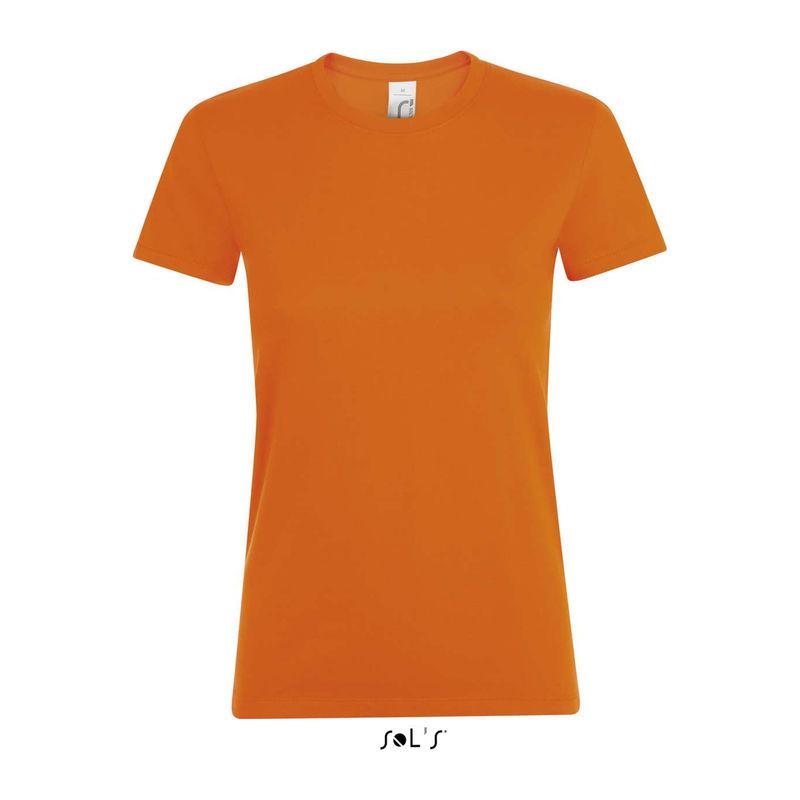 Tricou cu guler rotund, pentru femei, Sol's Regent Portocaliu M