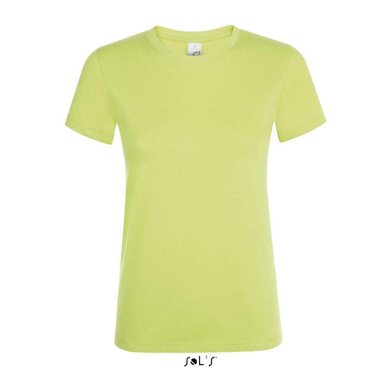 Tricou cu guler rotund, pentru femei, Sol's Regent Verde XXL