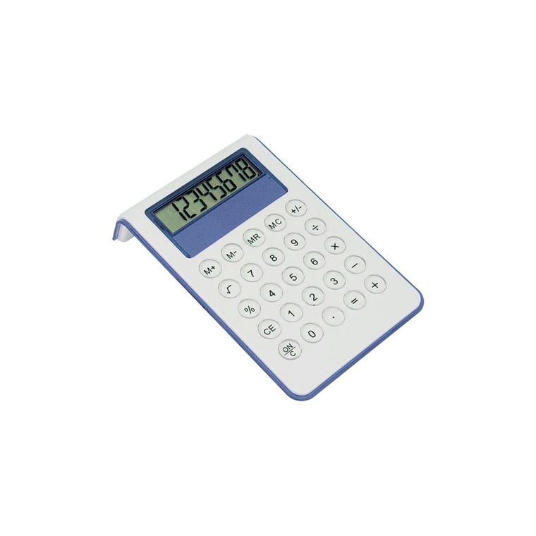 Calculator Myd albastru alb