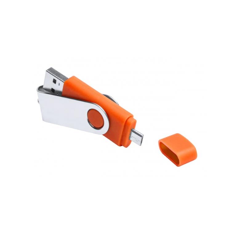 Memorie USB OTG Liliam 8GB portocaliu