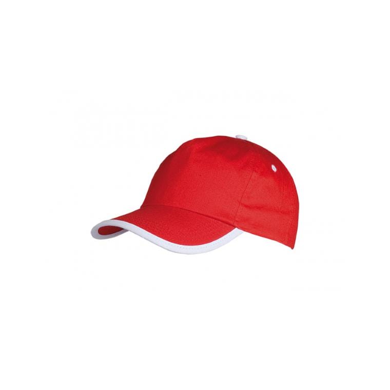Șapcă de baseball Estepona roșu alb
