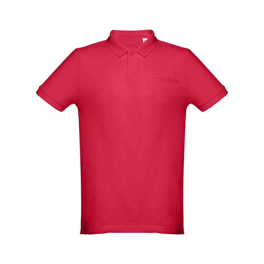 THC DHAKA. Tricou polo pentru bărbați Roșu XL