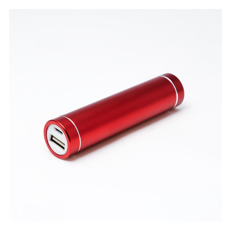 Acumulator extern Cylinder roșu 2600 mAh