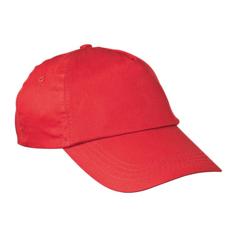 Şapcă baseball 5 panele Roșu Marime universala