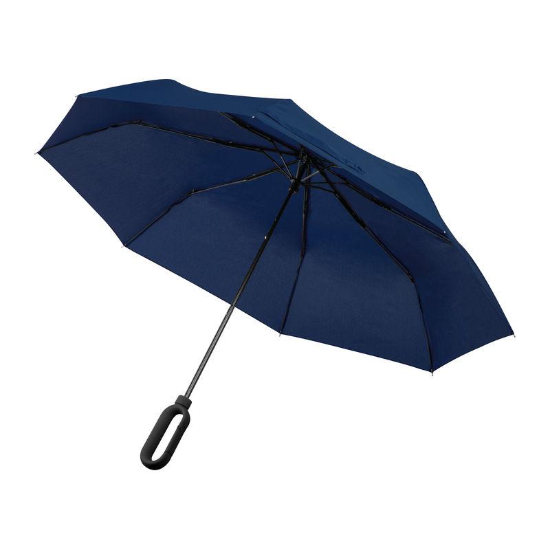 Umbrelă automată cu mâner în formă de carabină Albastru Inchis