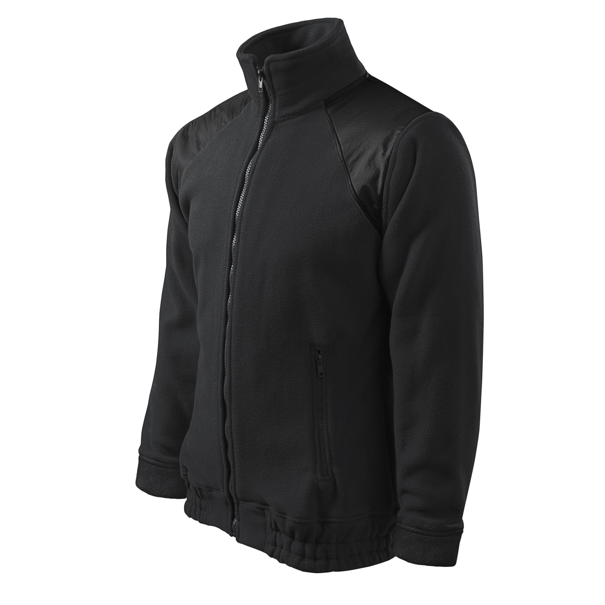 Jachetă fleece unisex Jacket Hi-Q 506 Ebony gray S