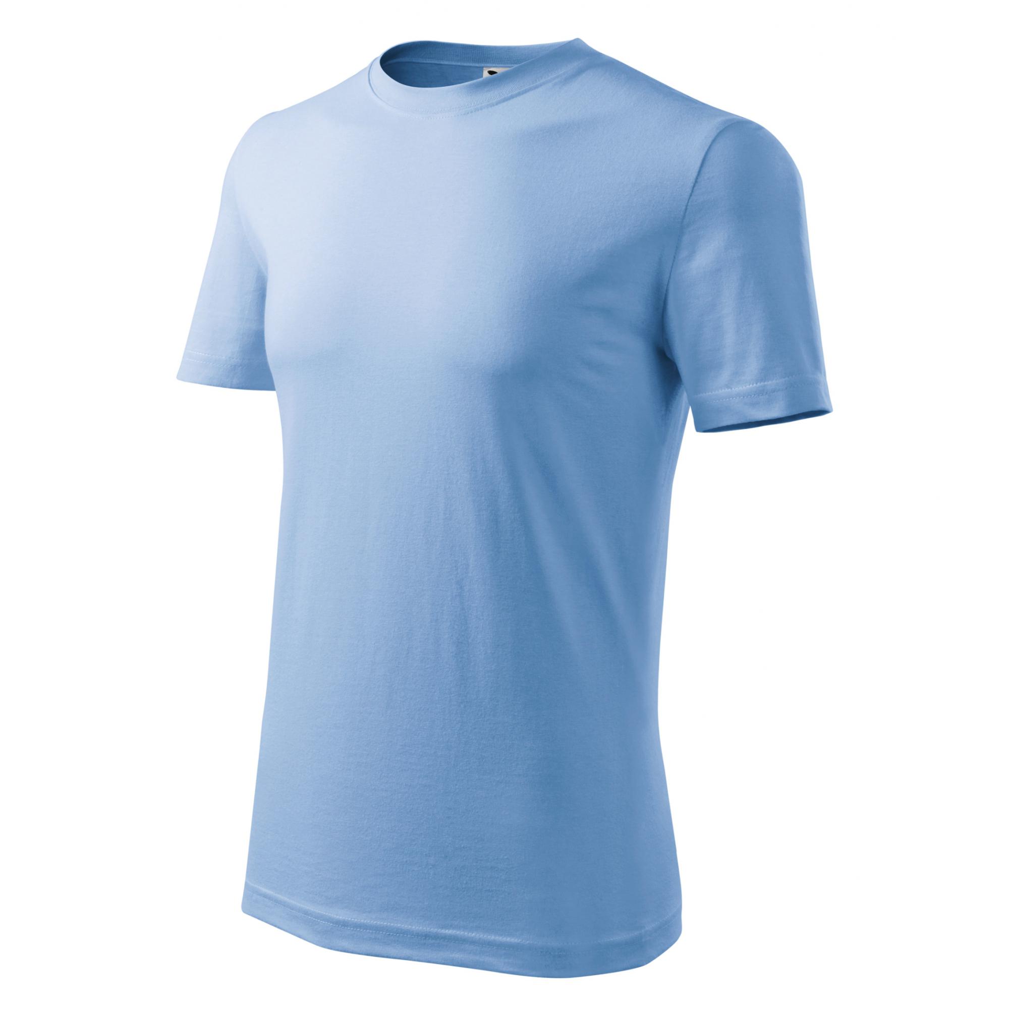 Tricou pentru bărbaţi Classic New 132 Albastru deschis XXL