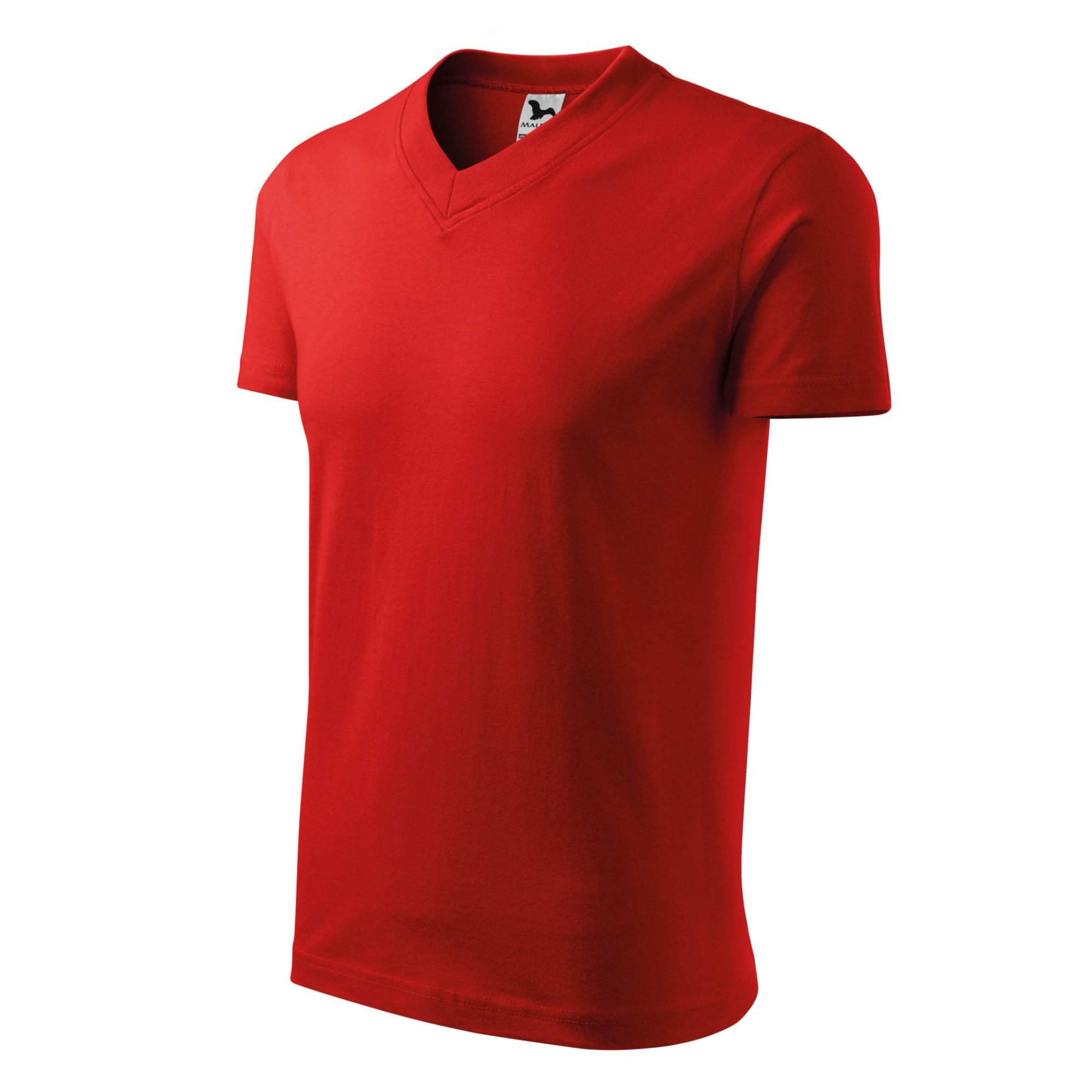 Tricou unisex V-neck 102 Roșu