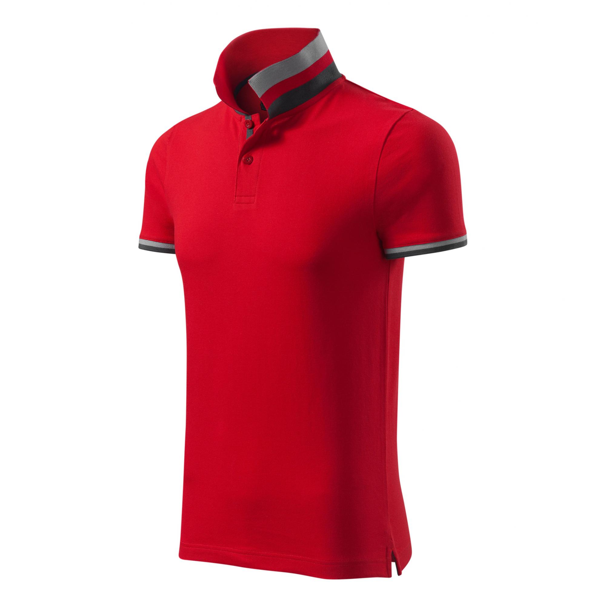 Tricou polo pentru bărbaţi Collar Up 256 Formula red XL
