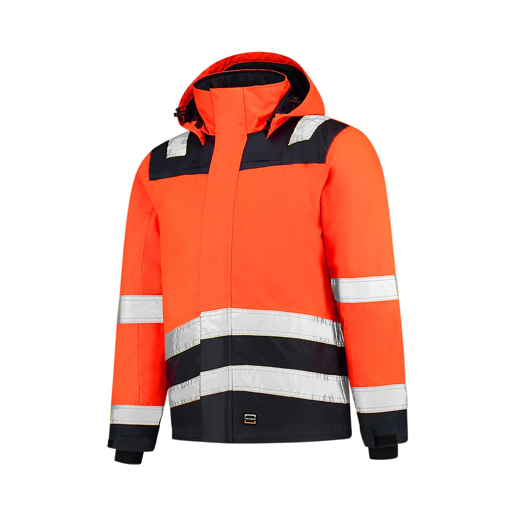 Jachetă de lucru unisex Midi Parka High Vis Bicolor T51 Portocaliu XXL