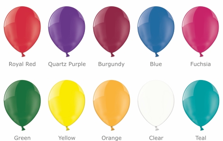 Culori baloane crystal