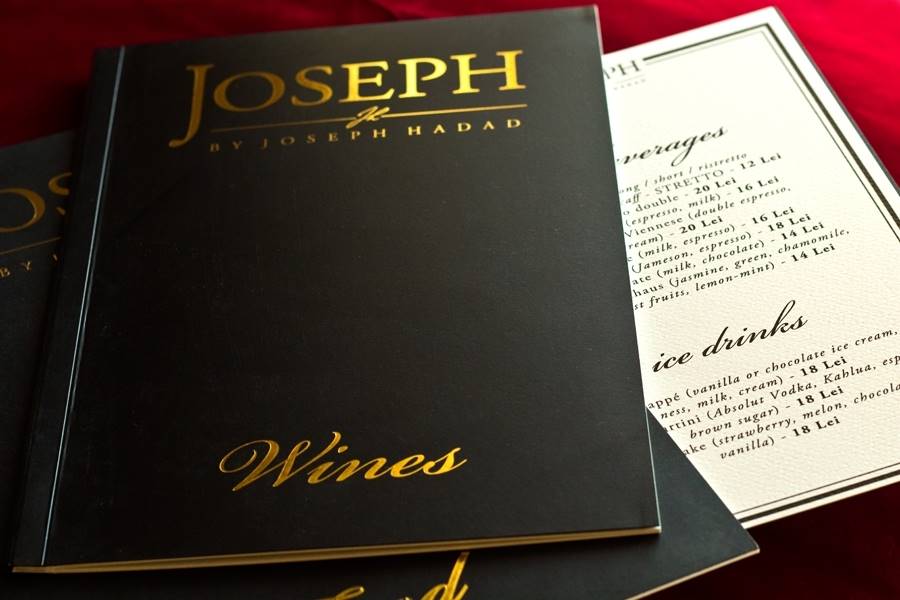 Meniuri Restaurant Joseph