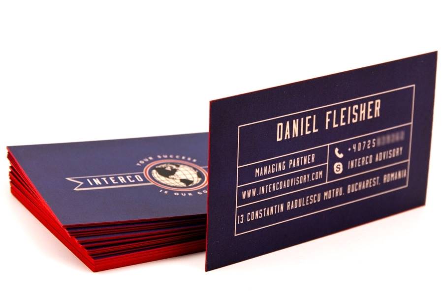 Cărți de vizită Interco Advisory