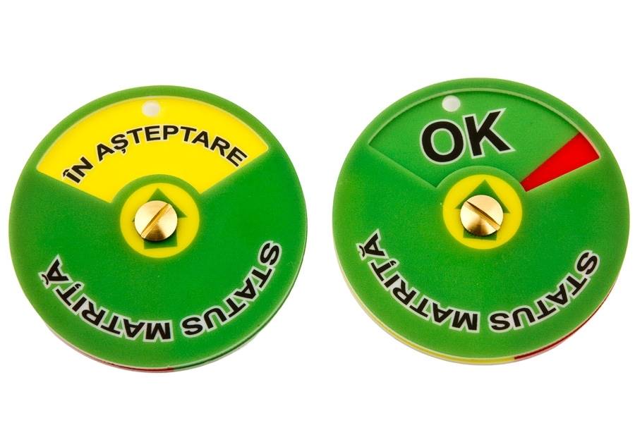 Disc indicare status