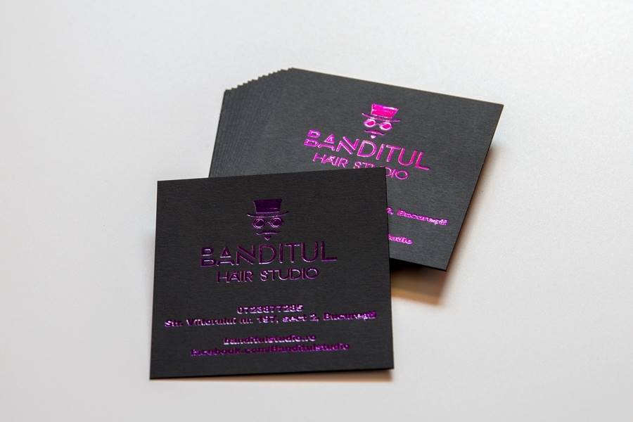 Carți de vizită Banditul Hair Studio