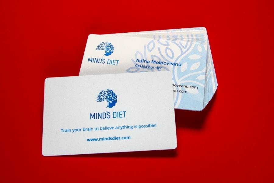 Cărți de vizită Mind's Diet