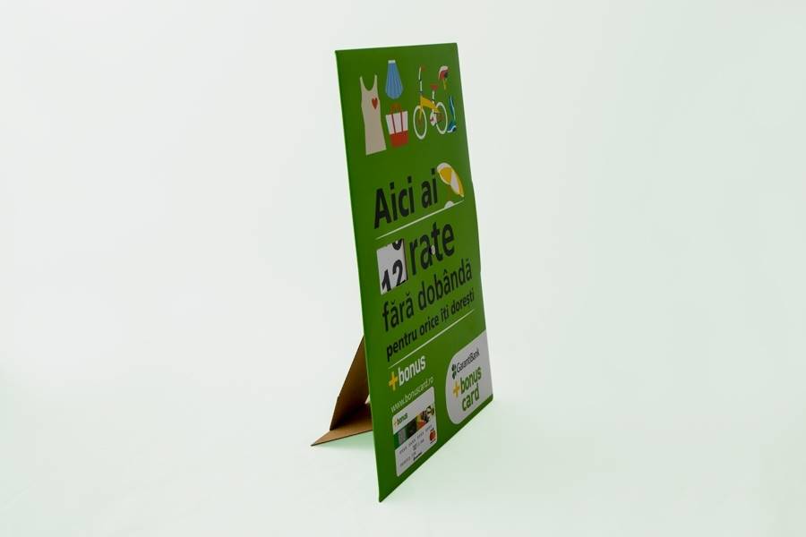 Table tent Garanti Bank