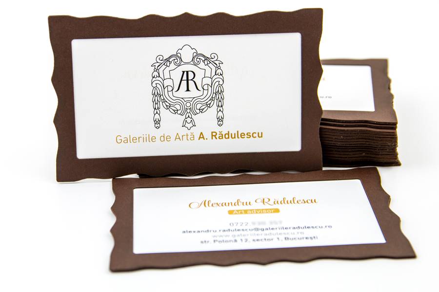 Cărți de vizită multistrat - ramă tablou