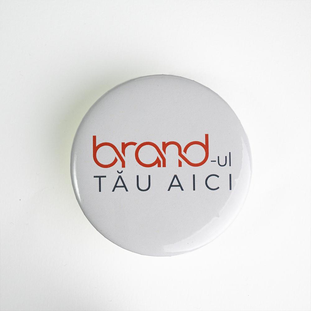 Insigne cu ac - button badge Rotund - Ø 25 mm