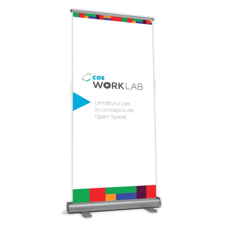 Sistem de expunere tip roll up