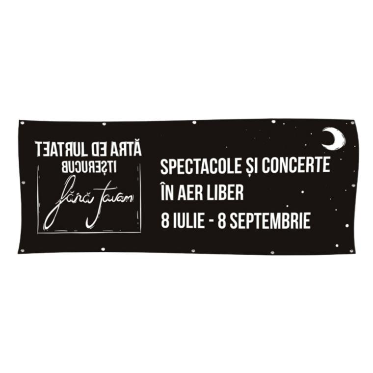 Bannere simplă sau dublă-față