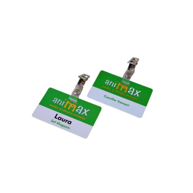 Ecusoane imprimate pe card plastic 