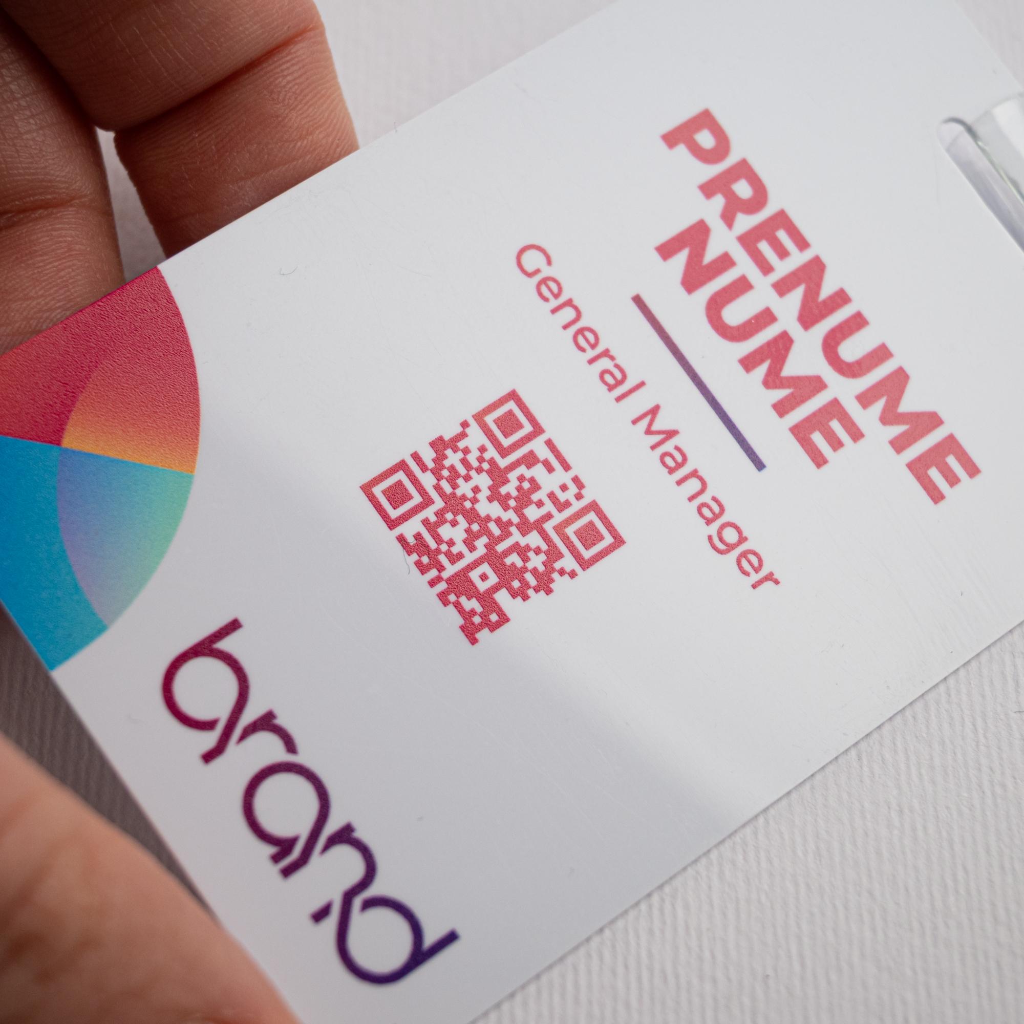 Ecusoane imprimate pe card plastic 
