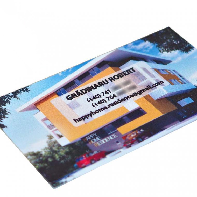 Cărți de vizită din plastic