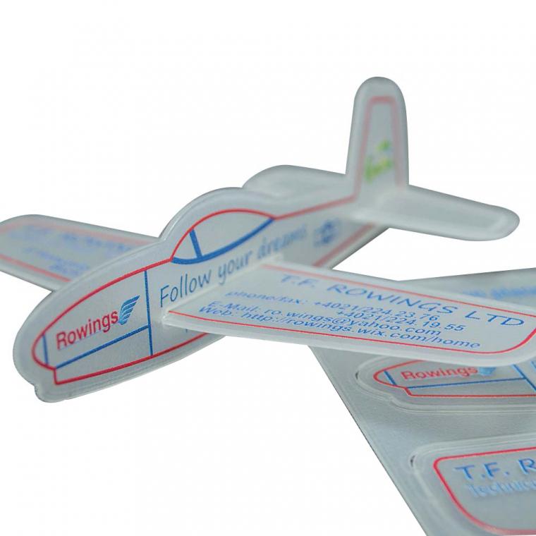 Cărți de vizită din plastic