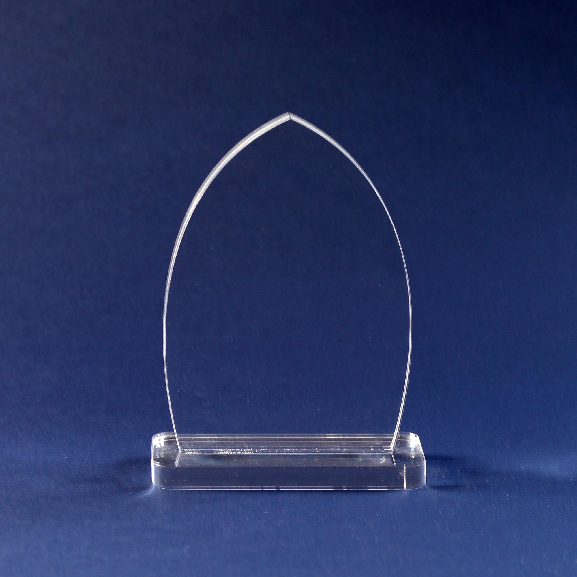 Trofee din acryl personalizate - forme standard Model predefinit 10
