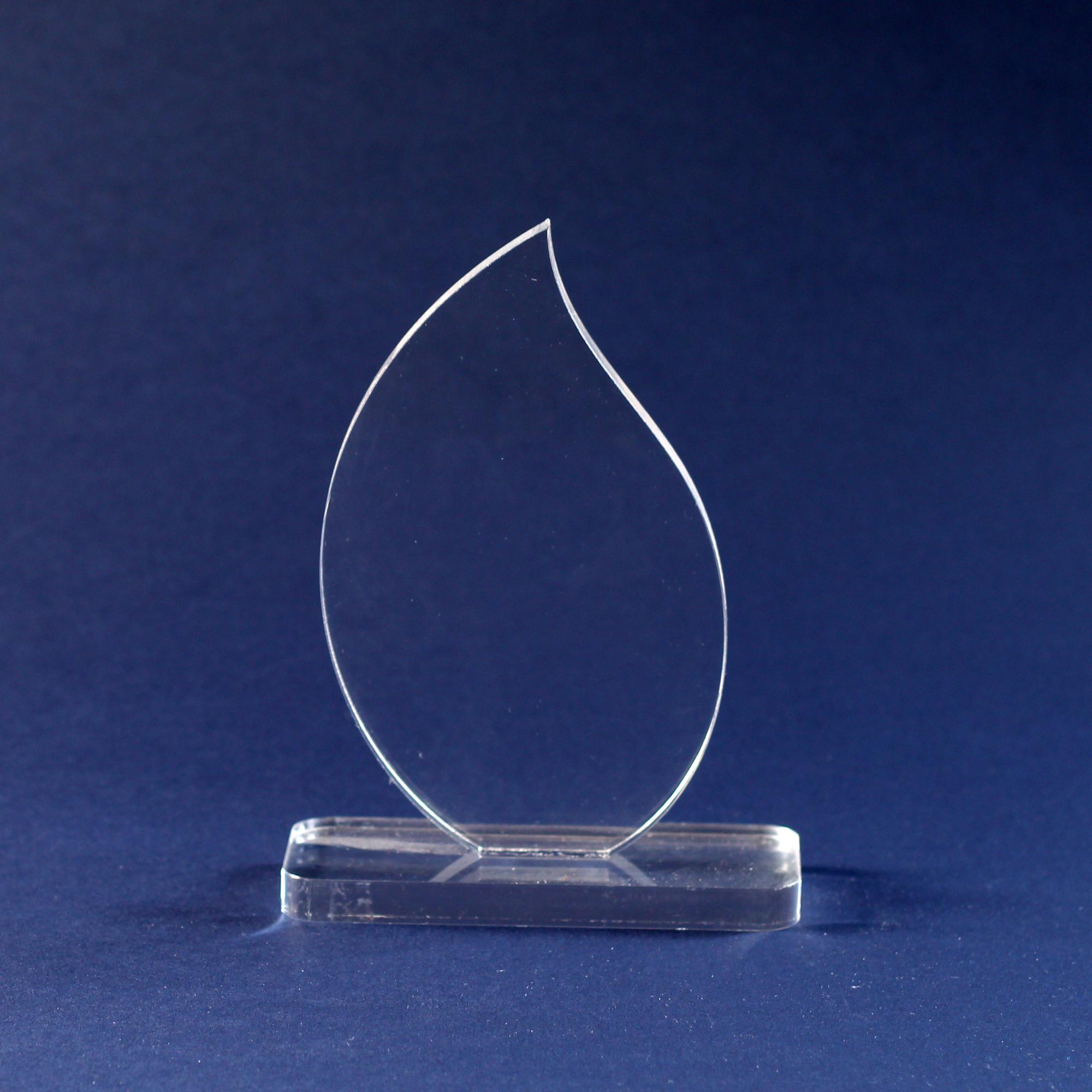 Trofee din acryl personalizate - forme standard Model predefinit 11