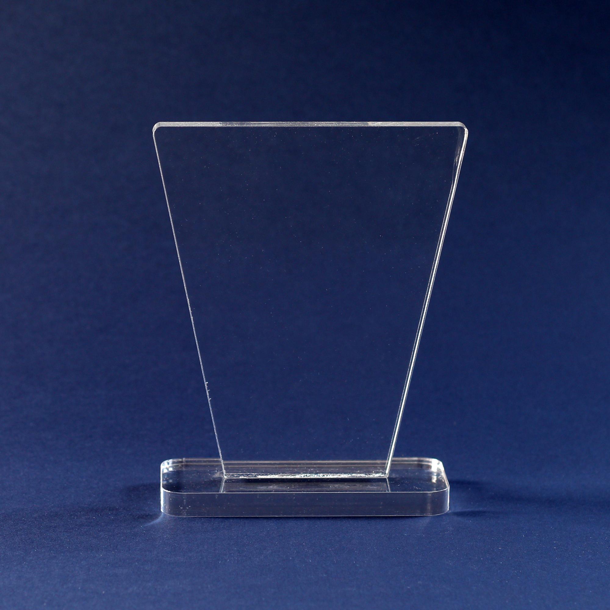 Trofee din acryl personalizate - forme standard Model predefinit 3