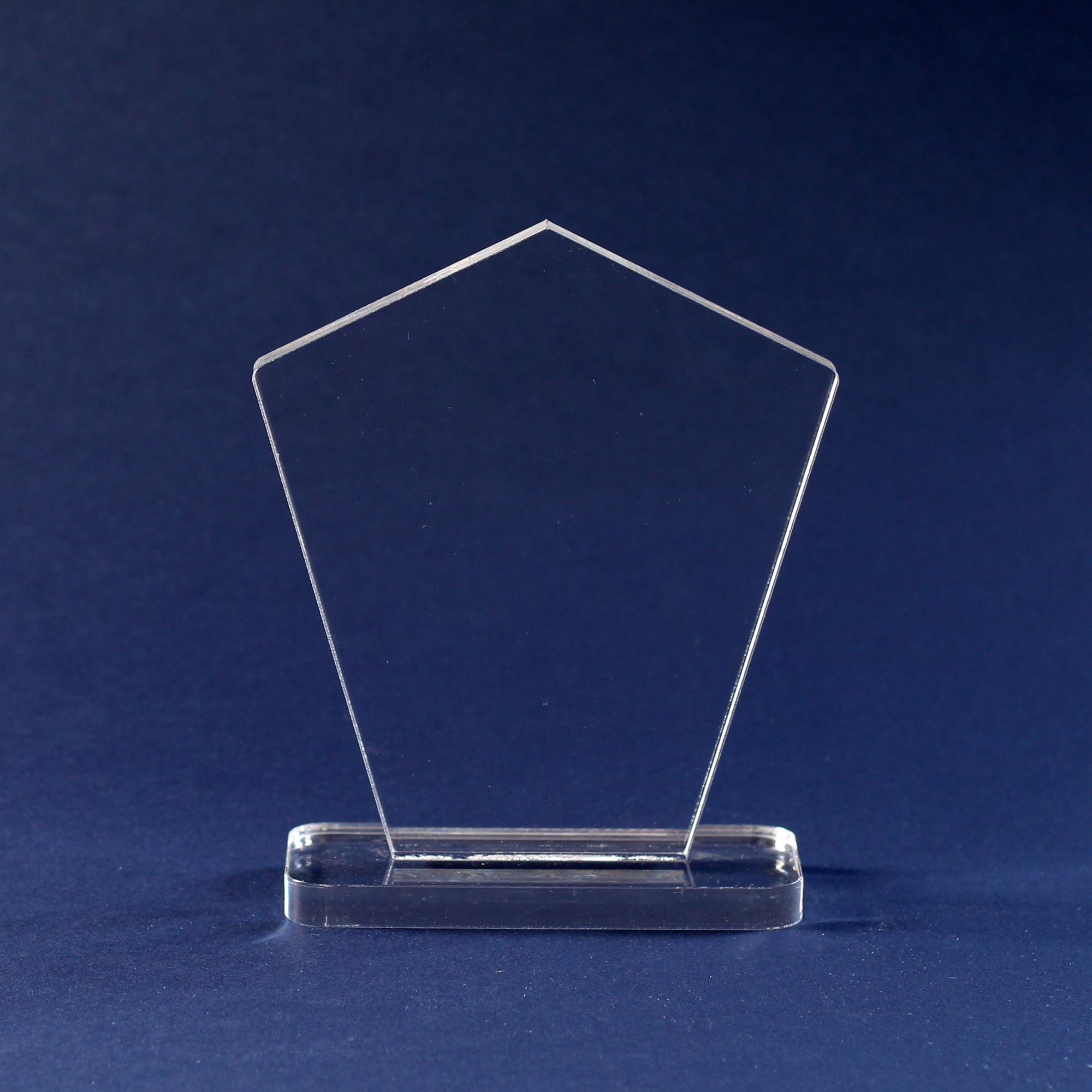 Trofee din acryl personalizate - forme standard Model predefinit 6