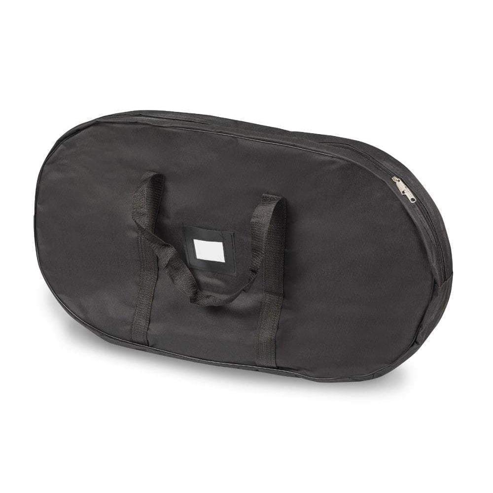 Masă sampling - promo desk, info desk, pop-up counter Promo 1 cu raft - oval