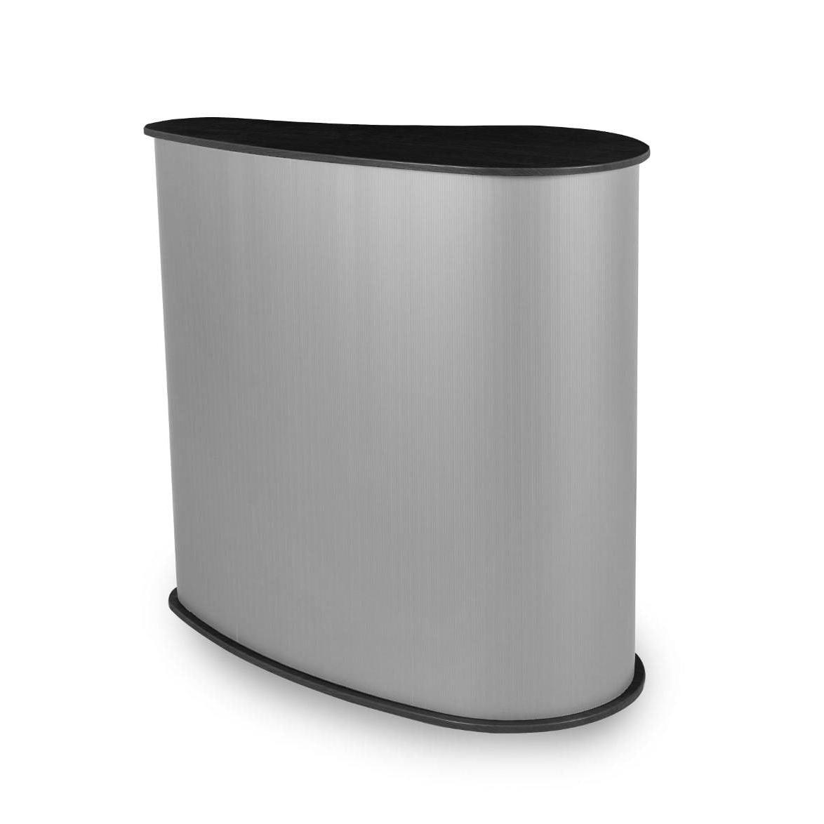 Masă sampling - promo desk, info desk, pop-up counter Promo 3 - formă „lacrimă”